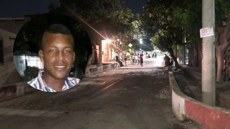 Calos Duván Tarifa Barraza, de 26 años, víctima mortal.