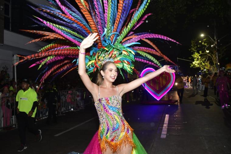 Samia Maloof Habbid, reina del Carnaval de los Niños 2024.