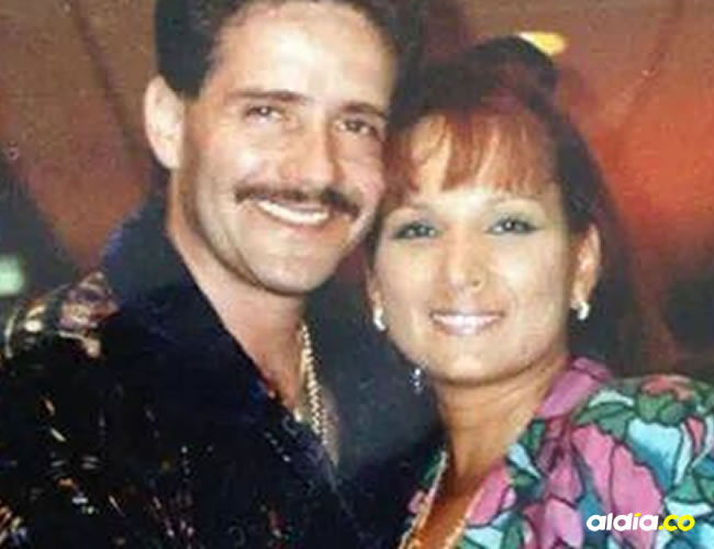 Frankie Ruiz y su esposa, Judith Eneida Vásquez
