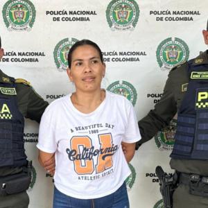 La mujer capturada responde al nombre de María Villamil