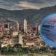 La ciudad de Medellín está rodeada por las montañas y no tiene salida al mar